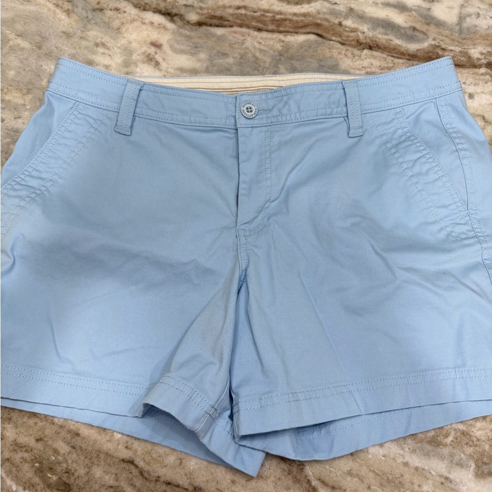 Natural Reflections Soft Light Blue Women's Shorts size 14